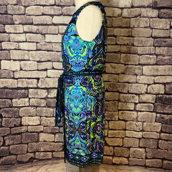 Premise Dress Faux Wrap Dress Size M - Picture 5 of 11